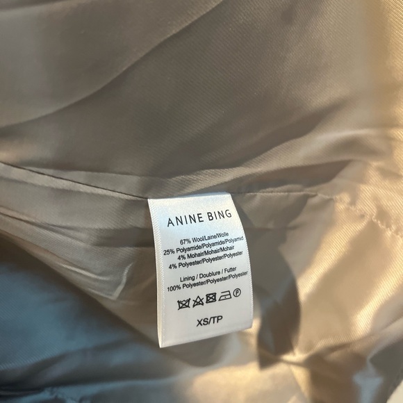 ANINE Bing Quinn Plaid Blazer sz XS - Picture 5 of 6